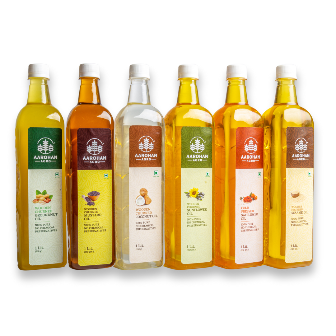 Wood-Churned Sunflower Oil – Cold-Pressed, Rich in Vitamin E, Heart-Healthy Oil from Kolhapur - Image 5